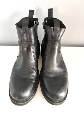 Timberland - Men's, Squall Canyon, Chelsea Boot, Leather, Black Size 9.5, EUC